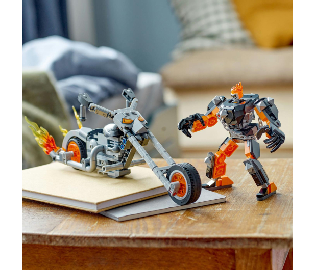 LEGO Marvel 76245 Upiorny Jeździec – mech i motor - 1091298 - zdjęcie 10